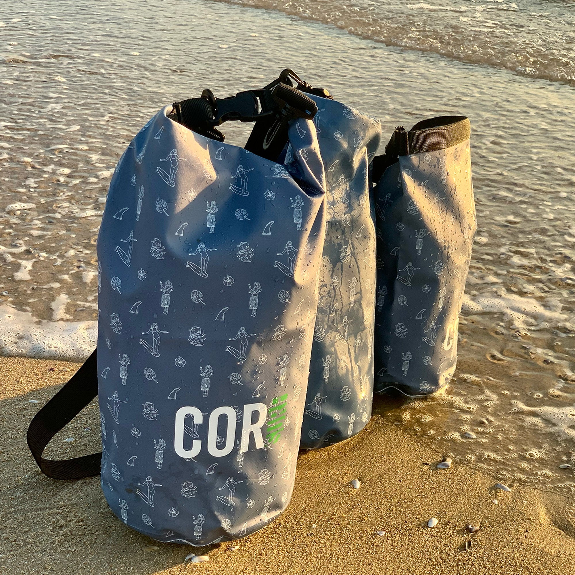 Dry Bags (Hawaiian Print)