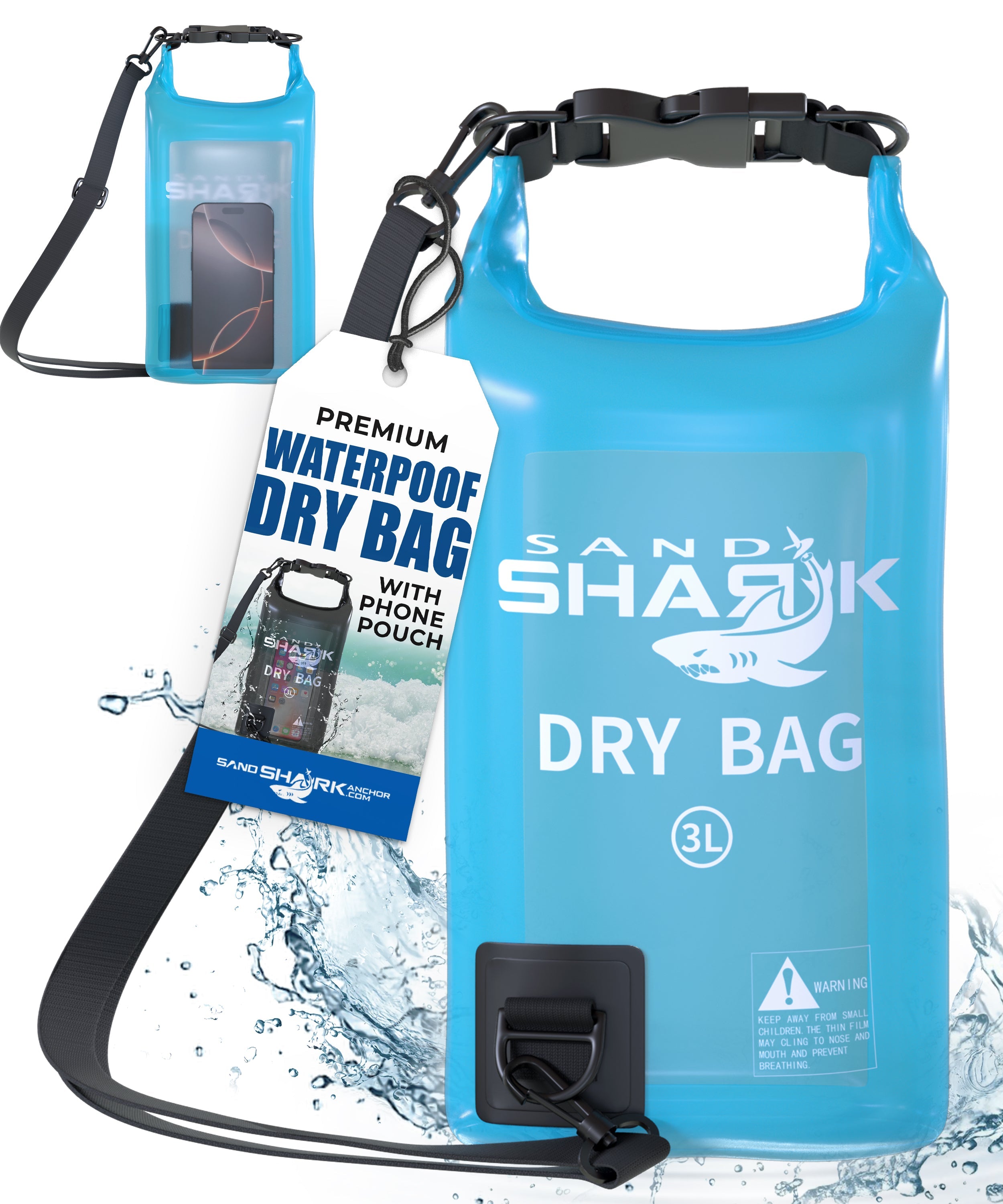 Waterproof Dry Bag – With Phone Case