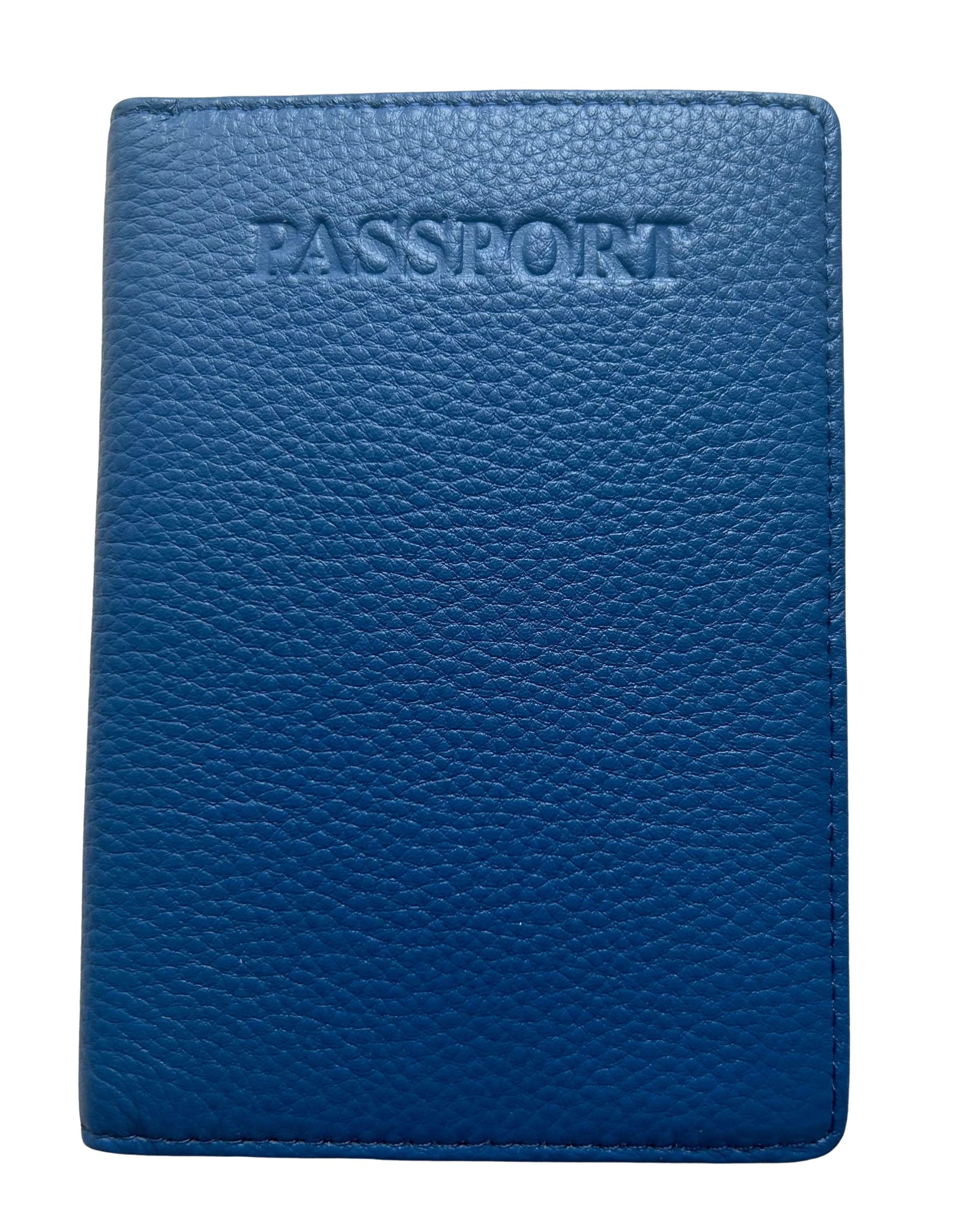 Full-Grain Leather Passport Cover