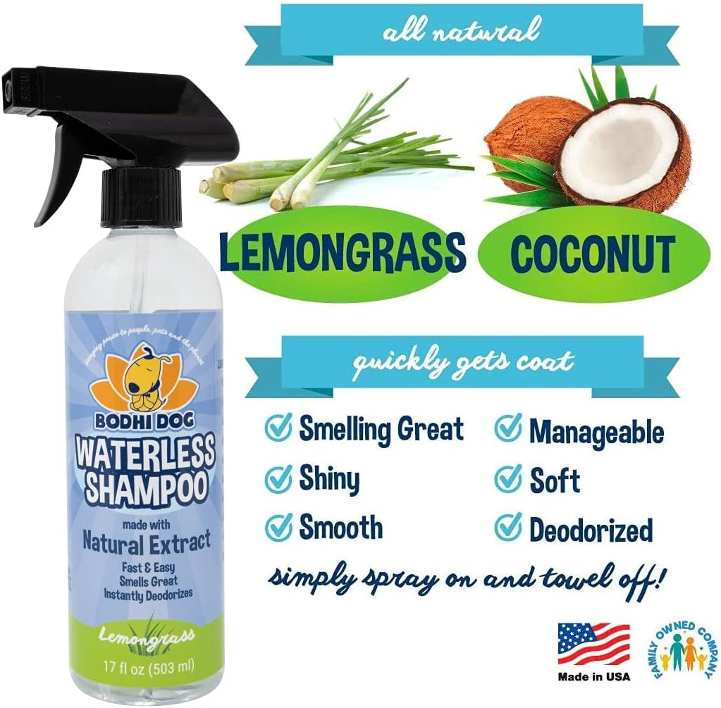 Dog Waterless Shampoo for Dogs & Cats