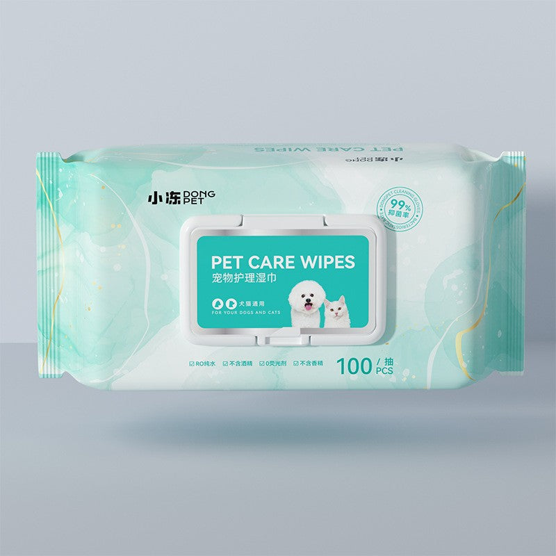 Pet Wet Wipes 100 Sheets
