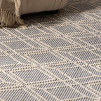 Ramsbury Denim Blue Wool Rug