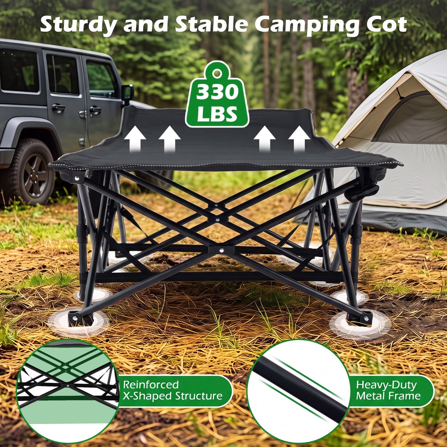 Camping Cot for Adults