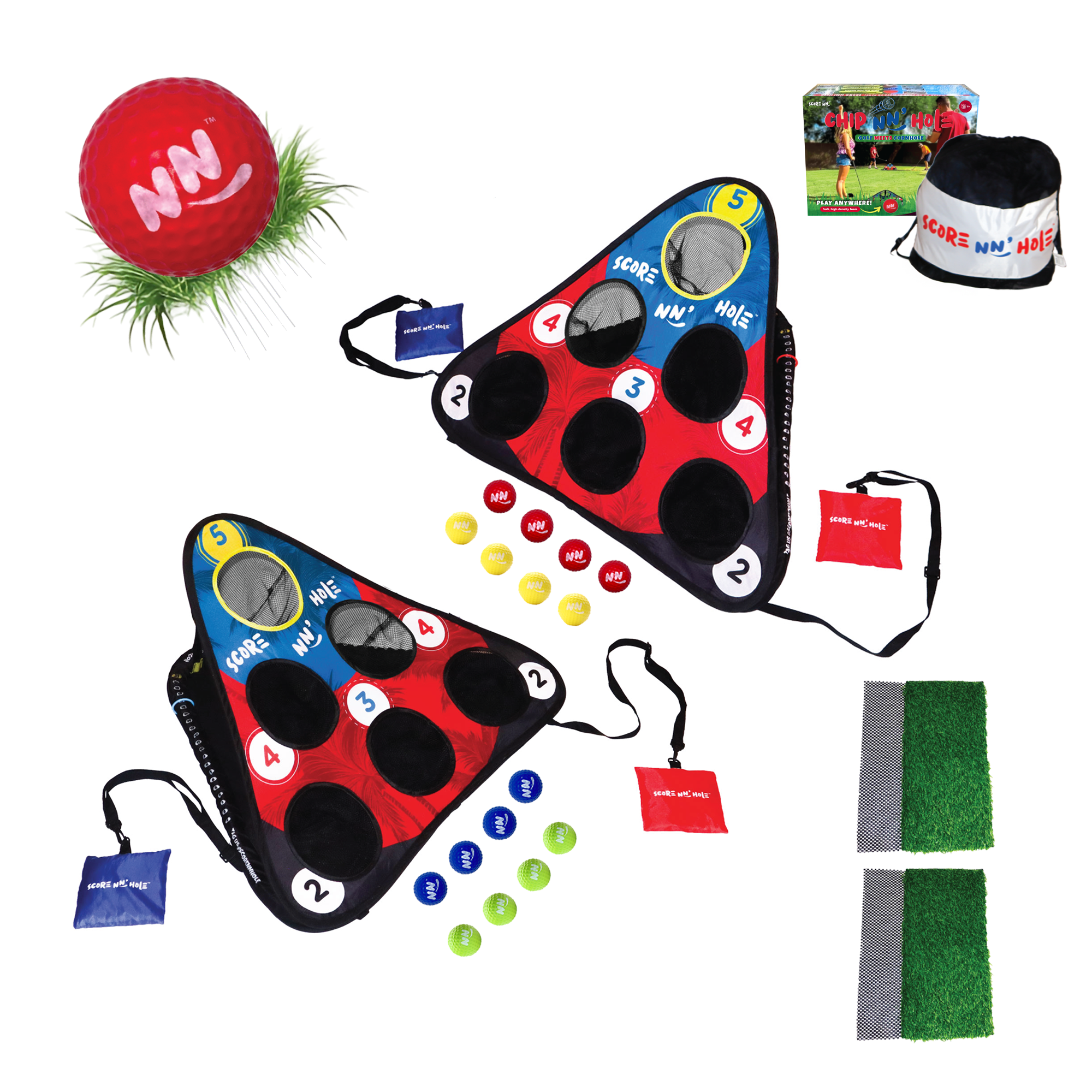 CHIP NN' HOLE Game Set - Cornhole Meets Golf