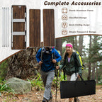 Folding Camping Table with 2-Tier