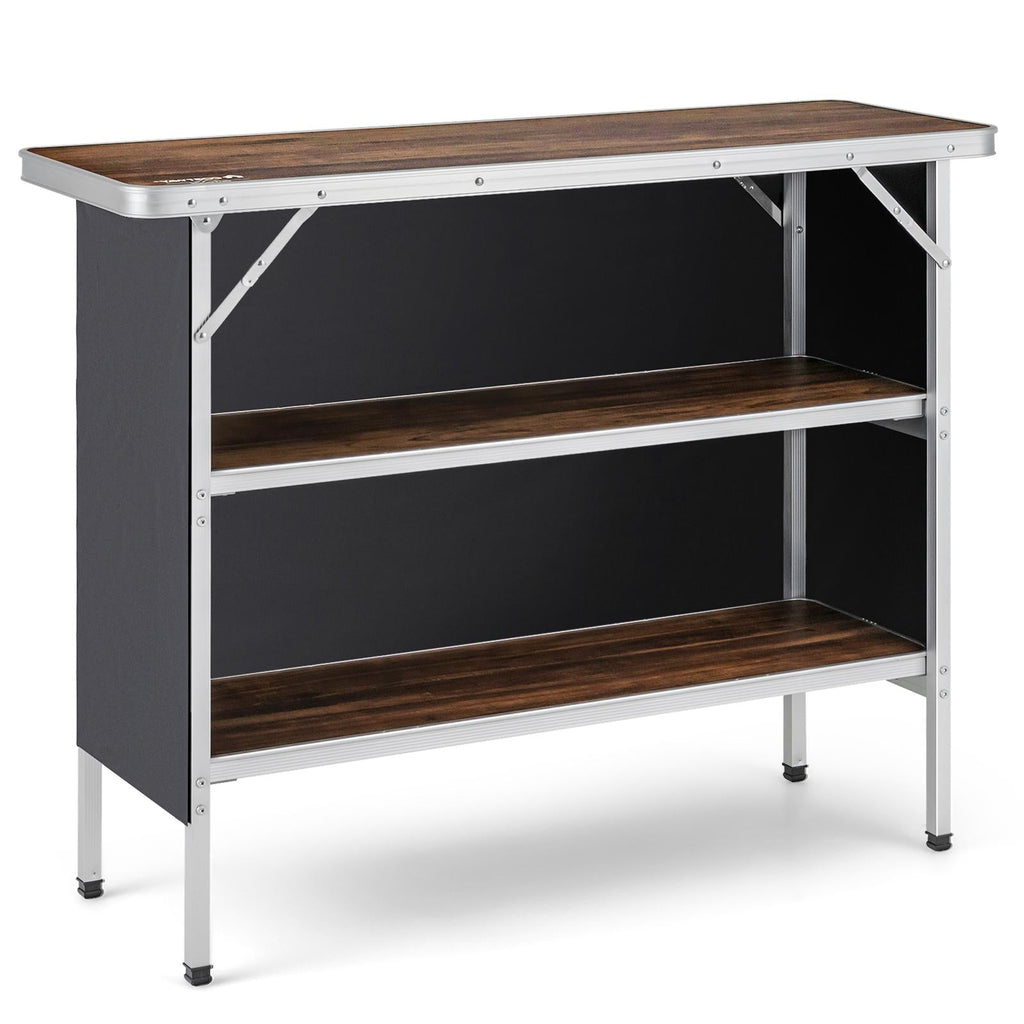 Folding Camping Table with 2-Tier