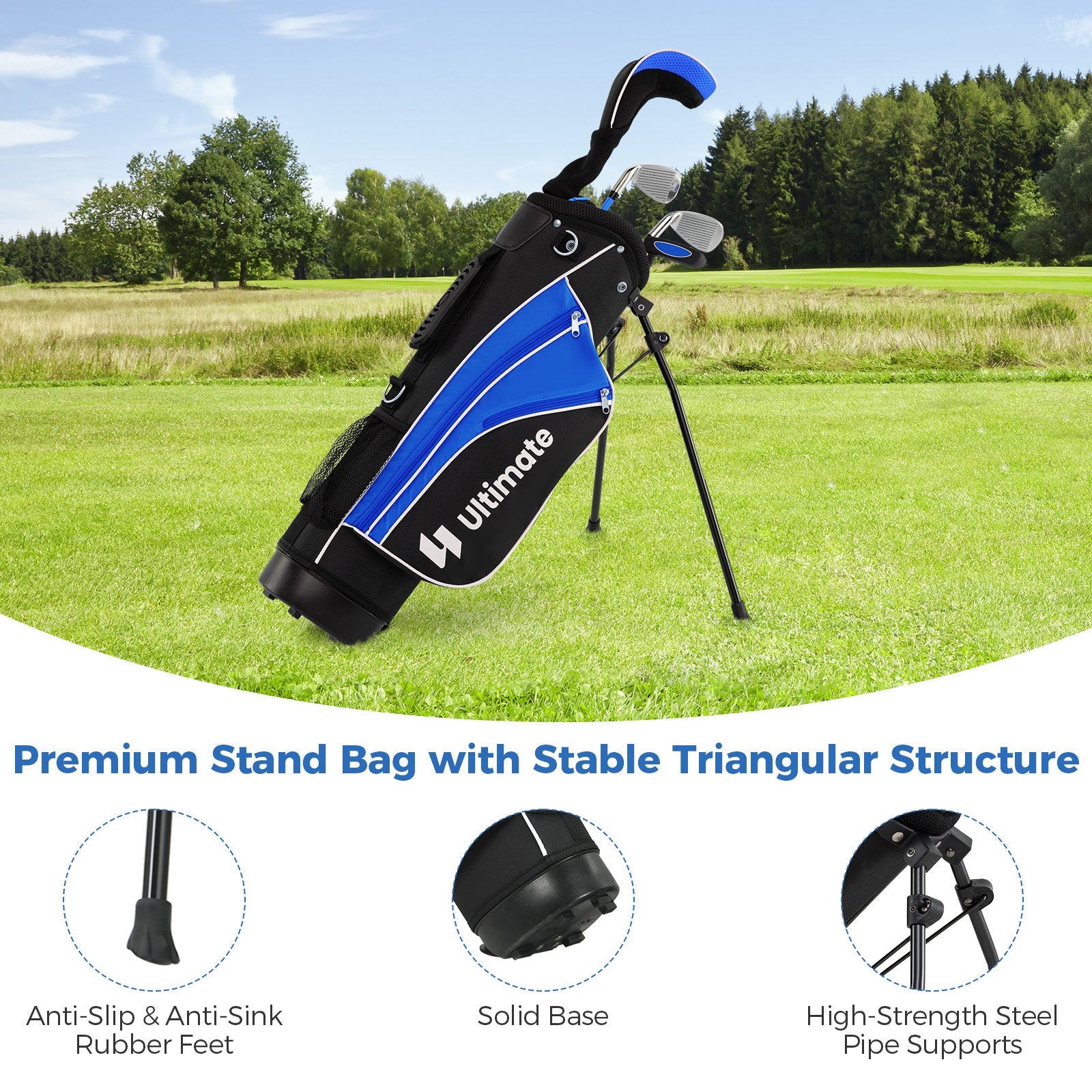 Complete Golf Club Set for Children Age 11-13