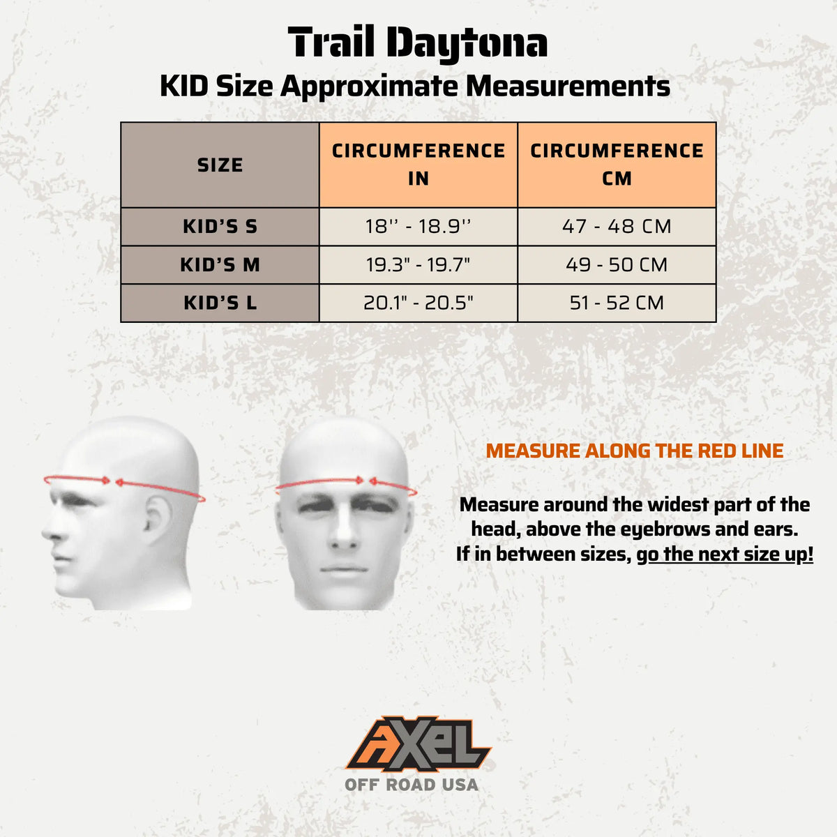 KID'S D.O.T. Off Road Trail Helmet