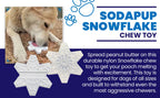 Snowflake Nylon Dog Chew Toy