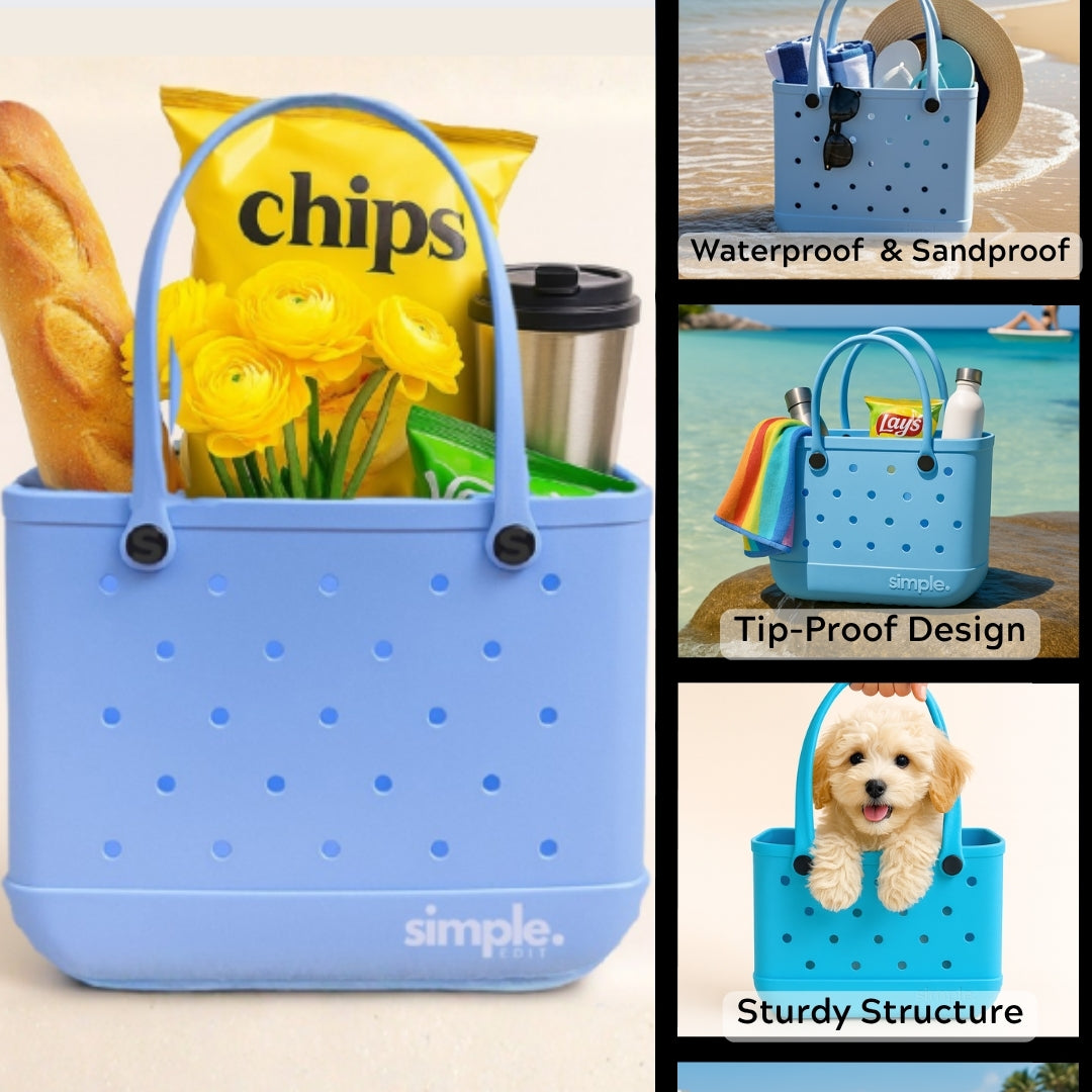 Rubber Tote Bag Set of 3 (XL/M/S)