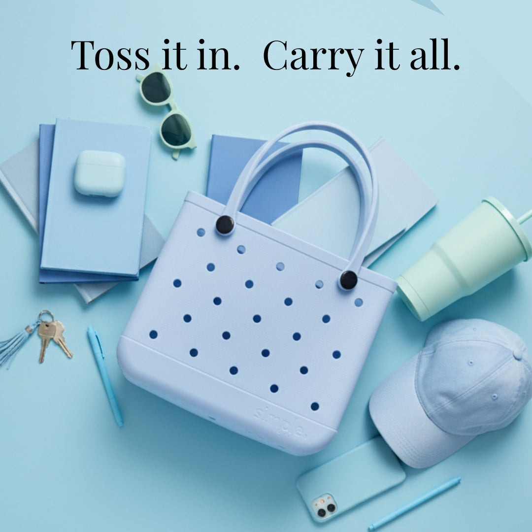 Rubber Tote Bag Set of 3 (XL/M/S)