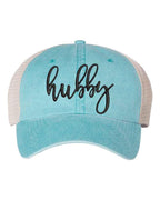 Embroidered Wifey/Hubby Trucker Hat