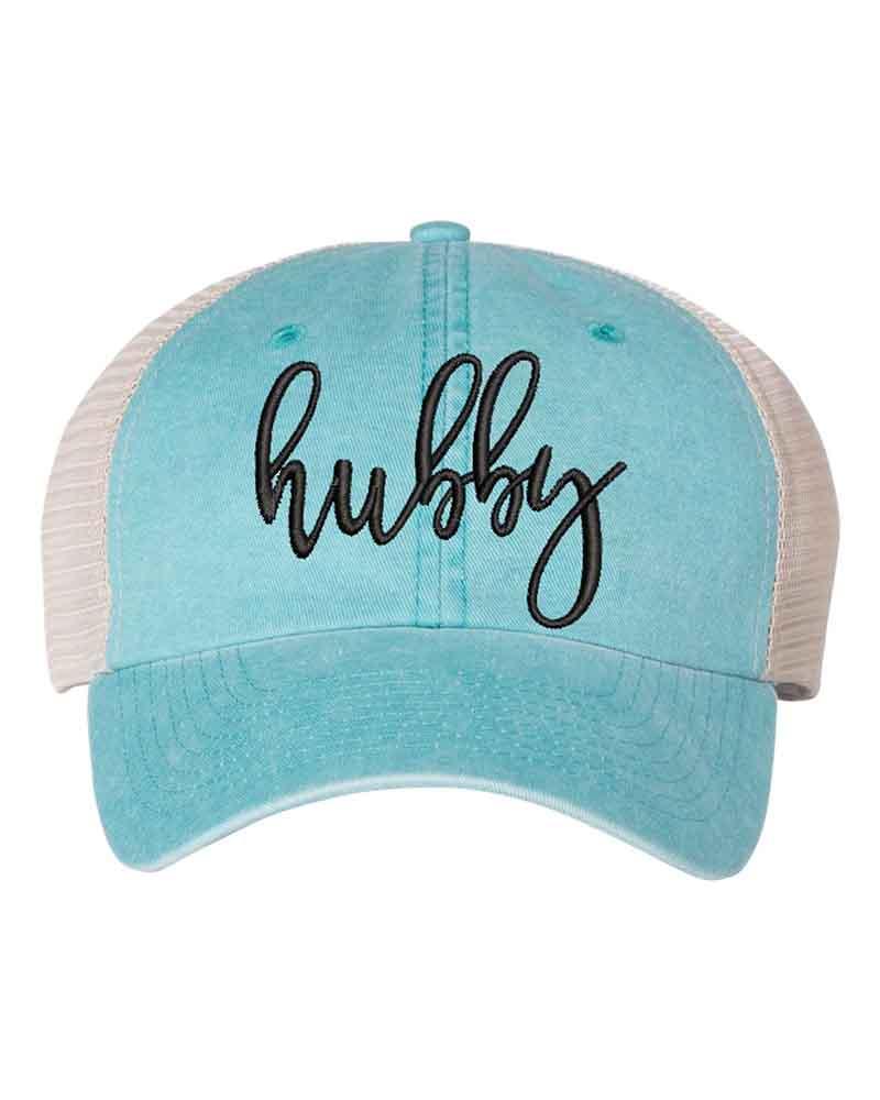 Embroidered Wifey/Hubby Trucker Hat