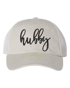 Embroidered Wifey/Hubby Trucker Hat