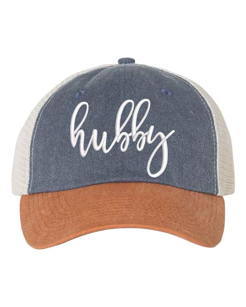 Embroidered Wifey/Hubby Trucker Hat