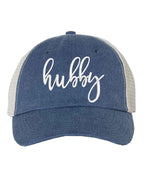Embroidered Wifey/Hubby Trucker Hat