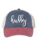 Embroidered Wifey/Hubby Trucker Hat