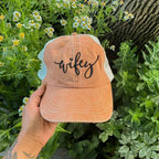 Embroidered Wifey/Hubby Trucker Hat
