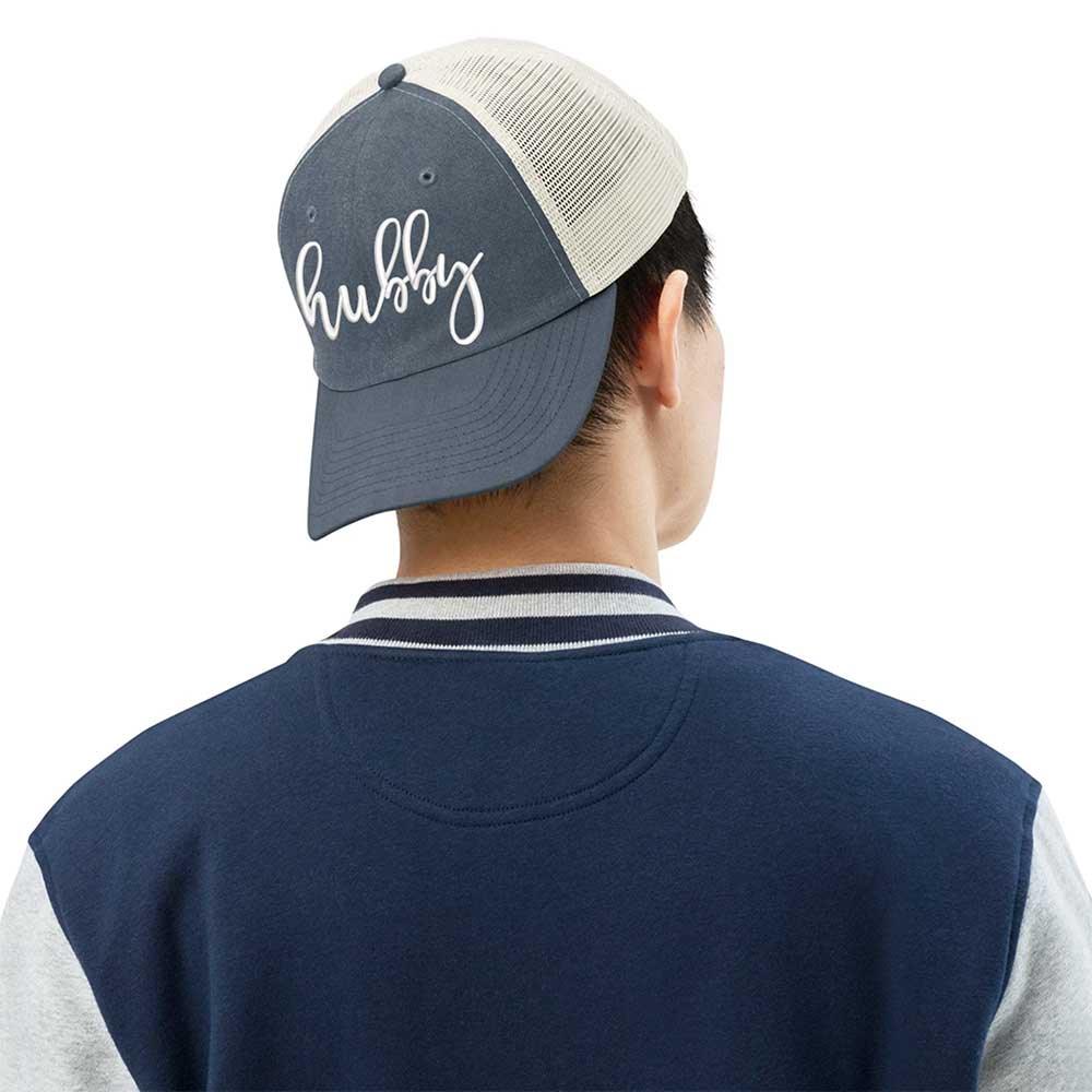 Embroidered Wifey/Hubby Trucker Hat