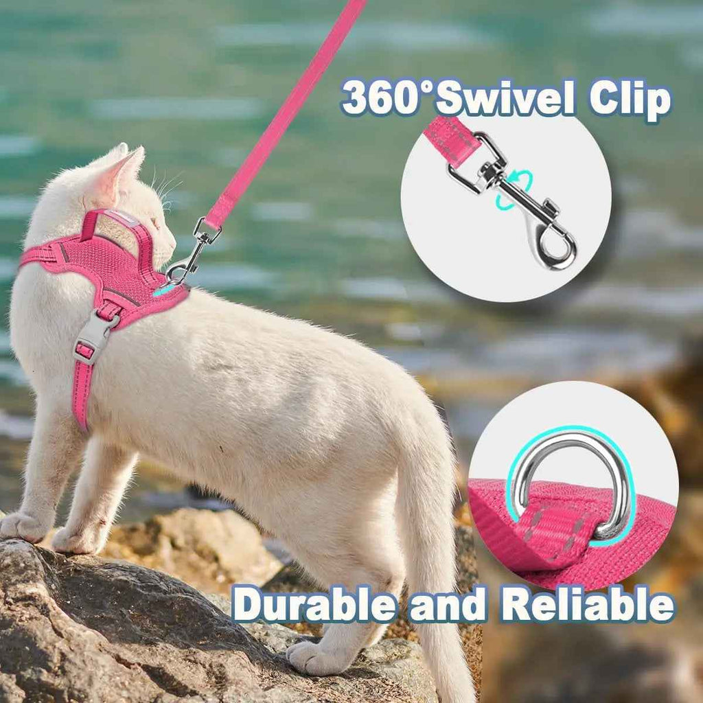 Escape-Proof Cat Harness & Leash