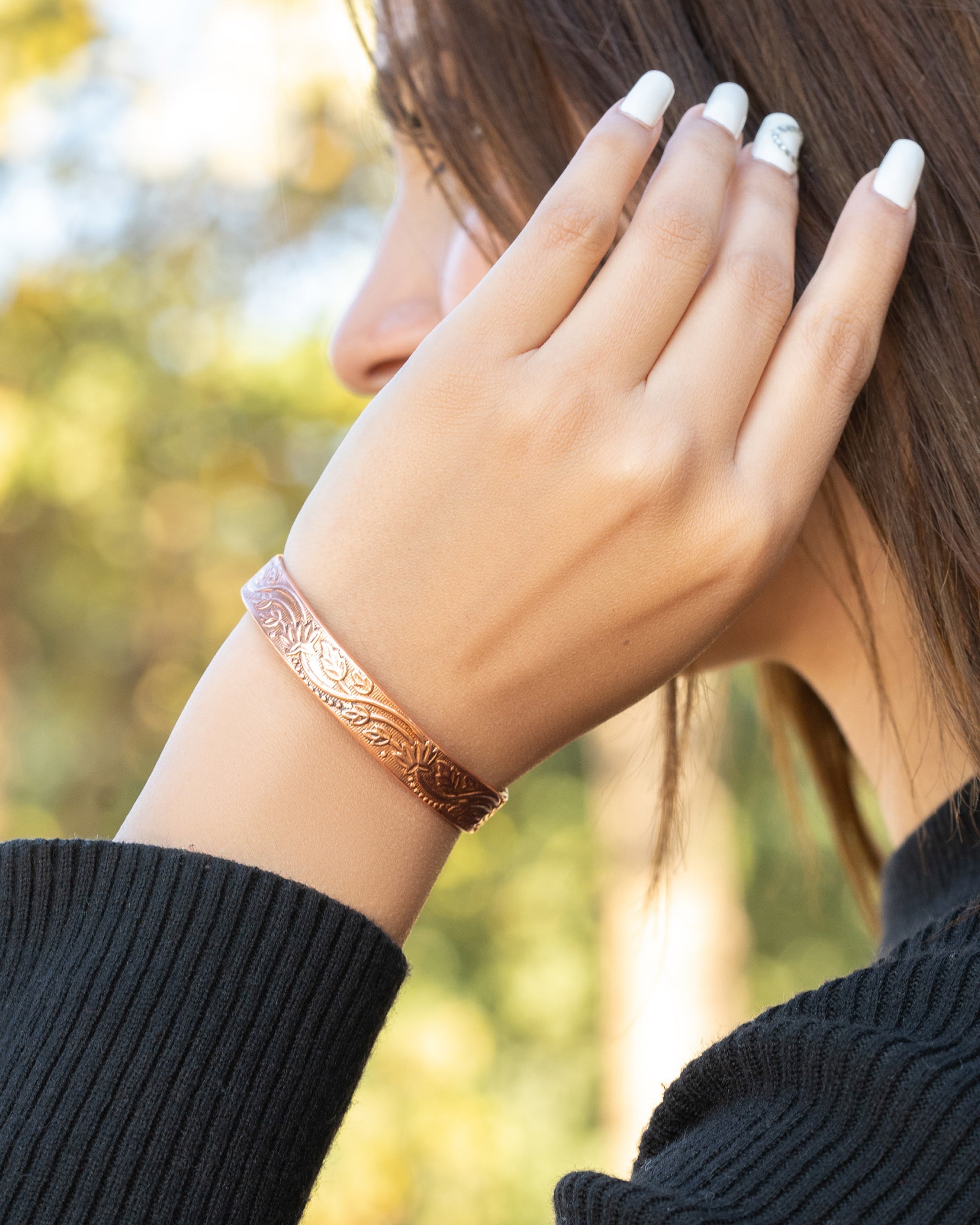 Pure Copper Cuff Bracelet