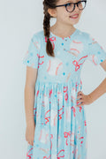 Glam S/S Pocket Twirl Dress
