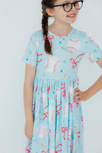 Glam S/S Pocket Twirl Dress