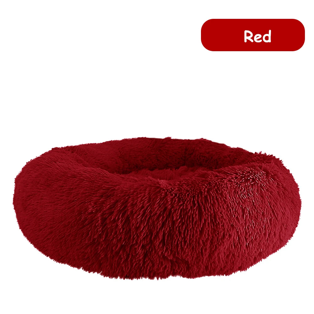 Donut Dog-Cat Bed Calming  Sofa Cushion Mat
