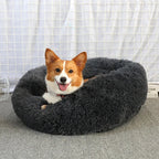 Donut Dog-Cat Bed Calming  Sofa Cushion Mat