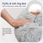Donut Dog-Cat Bed Calming  Sofa Cushion Mat