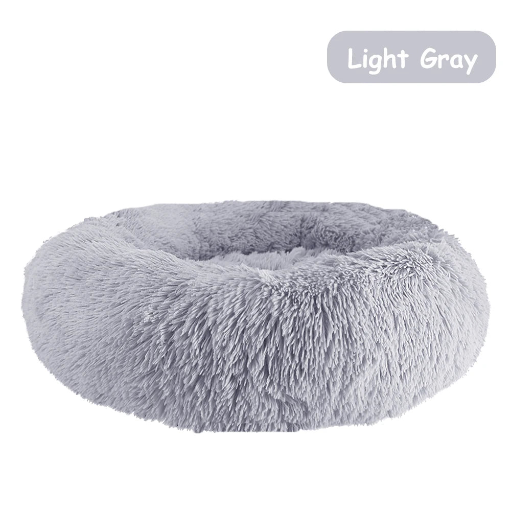 Donut Dog-Cat Bed Calming  Sofa Cushion Mat