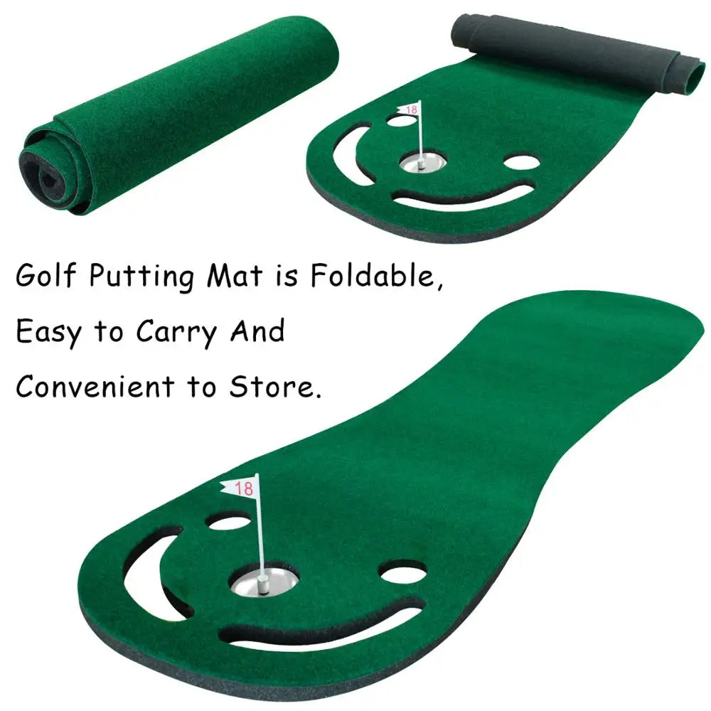 Putting Green Mats Set for Golf Putting