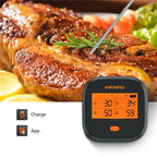 Digital Meat Thermometer Rainproof Magnetic Alarm