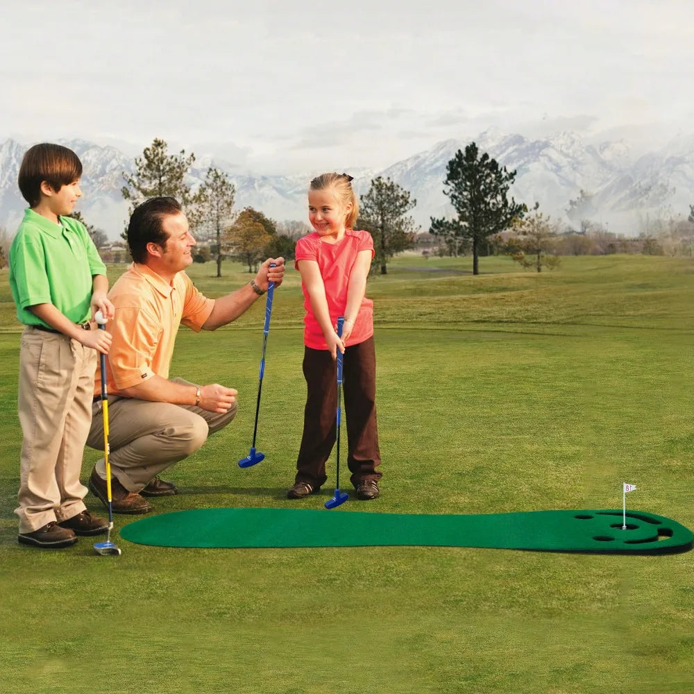 Putting Green Mats Set for Golf Putting