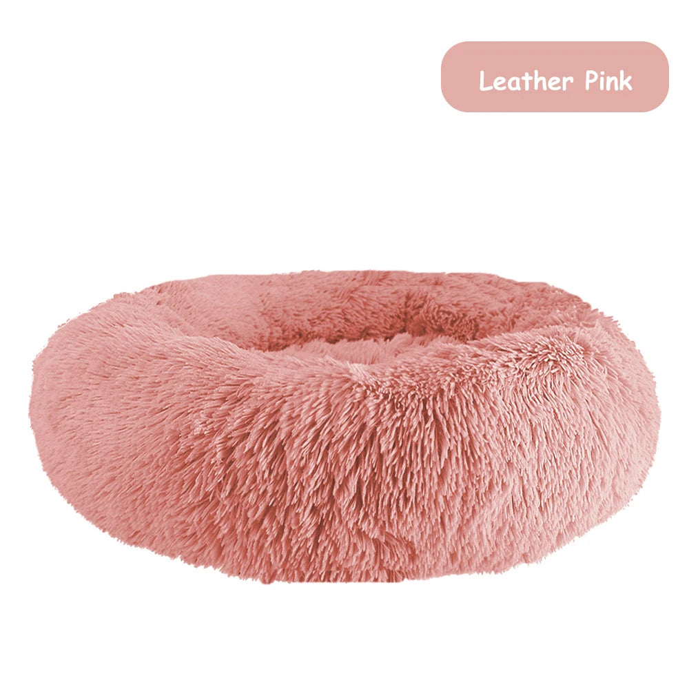 Donut Dog-Cat Bed Calming  Sofa Cushion Mat
