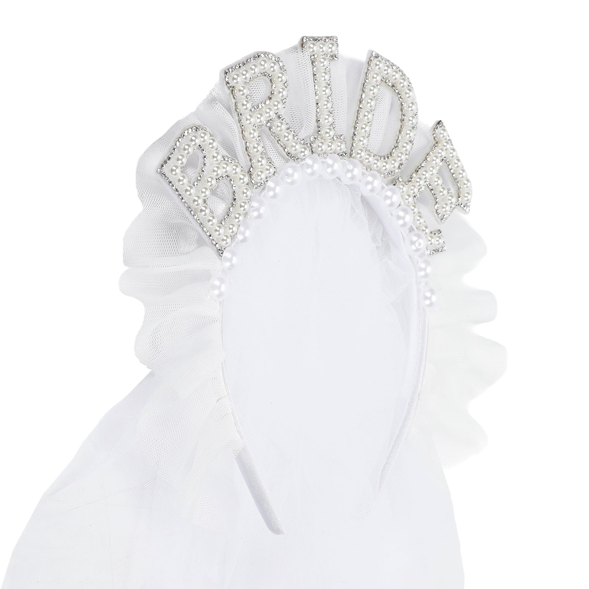 Blushing Bride Novelty Headband