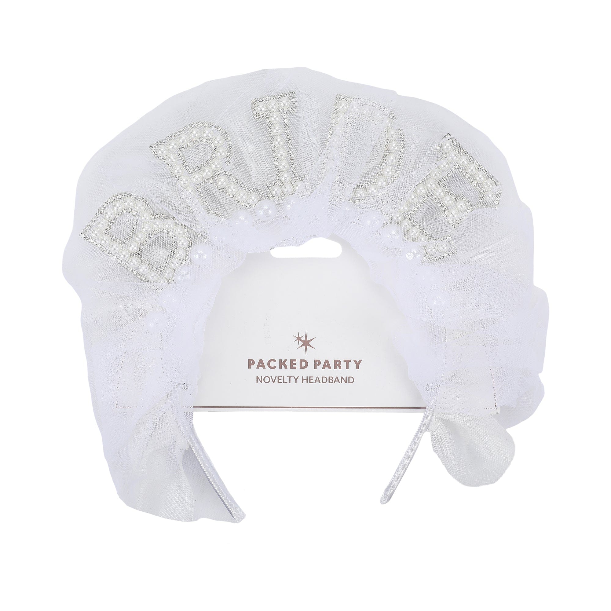 Blushing Bride Novelty Headband