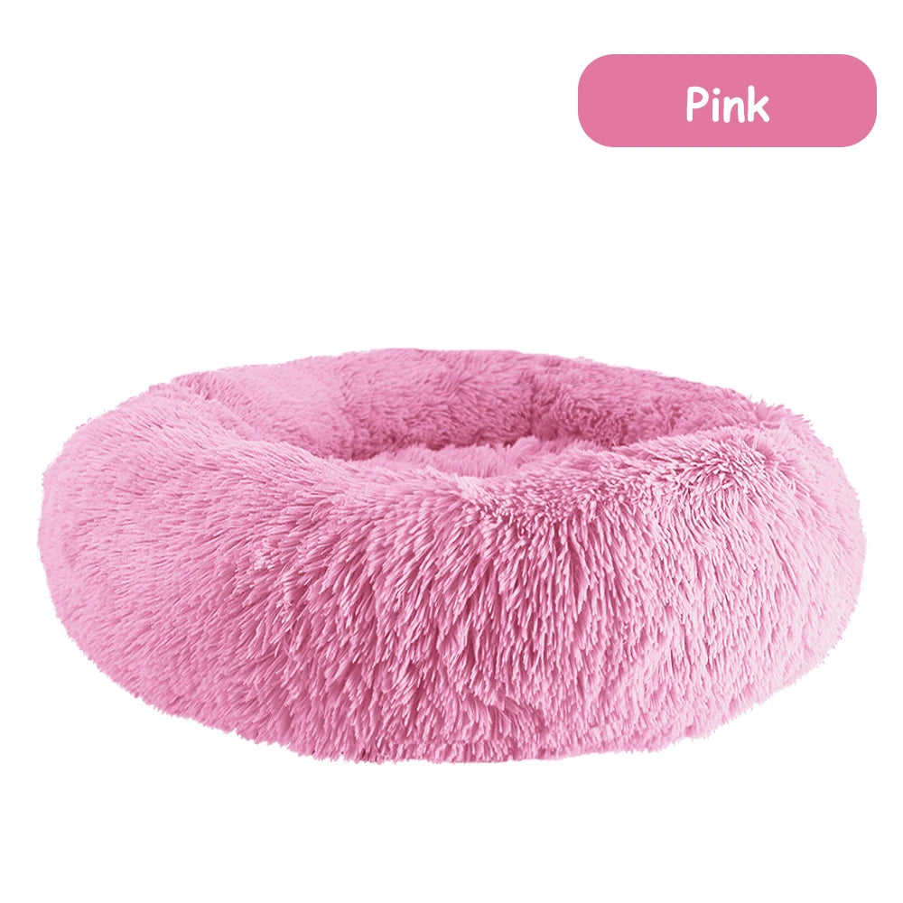 Donut Dog-Cat Bed Calming  Sofa Cushion Mat