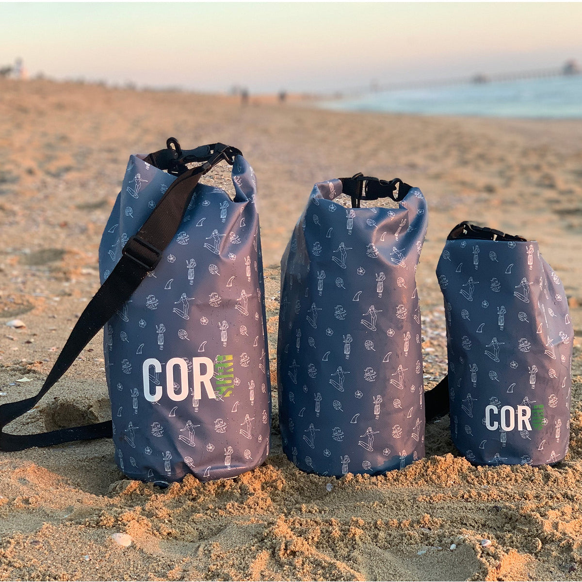 Dry Bags (Hawaiian Print)