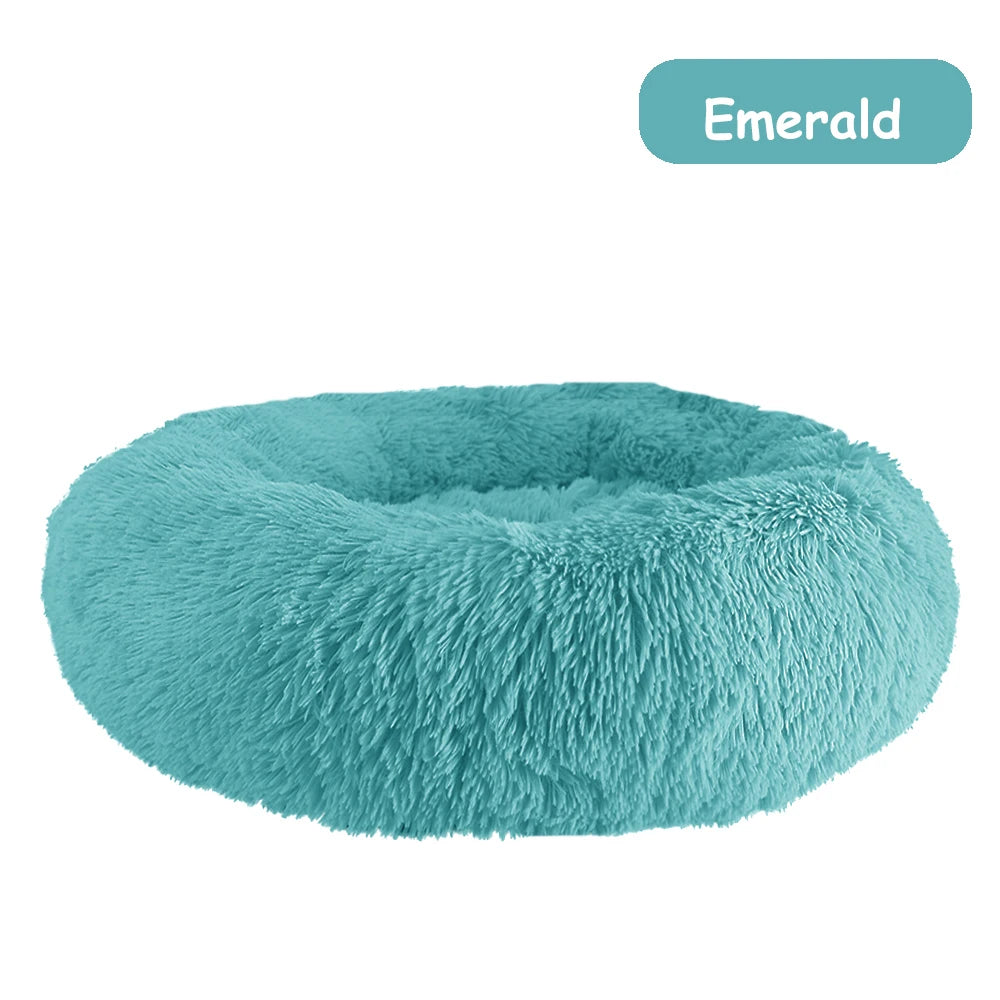 Donut Dog-Cat Bed Calming  Sofa Cushion Mat