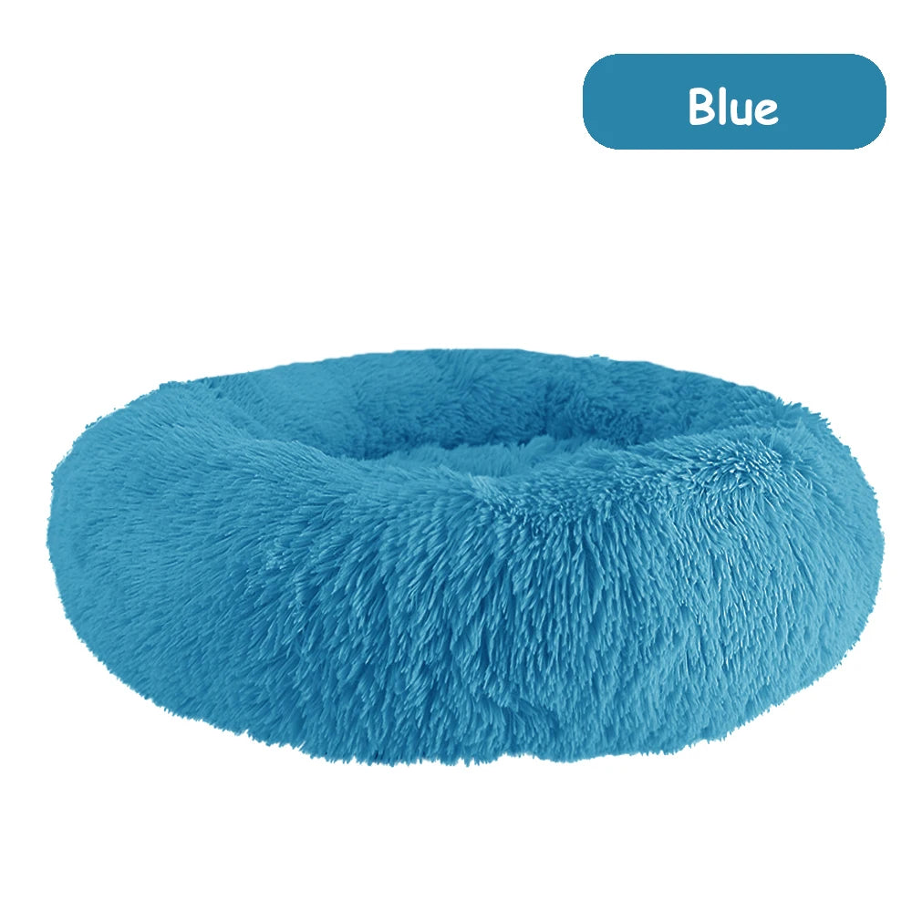Donut Dog-Cat Bed Calming  Sofa Cushion Mat