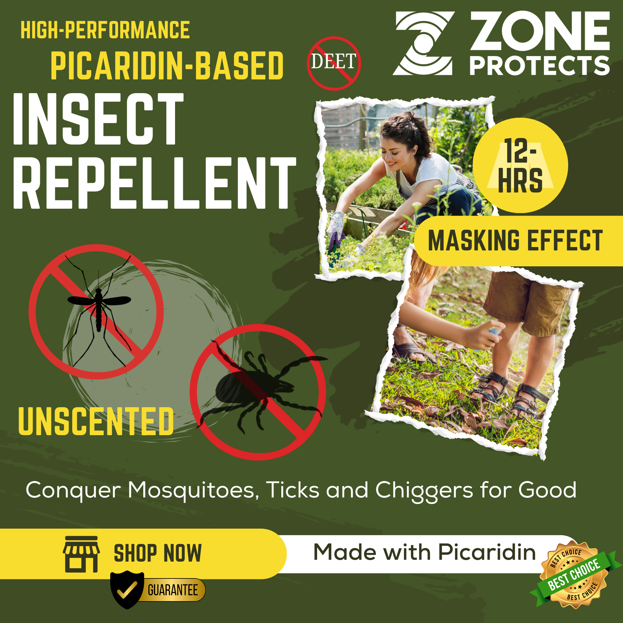 Insect Repellent, + Refill Combo