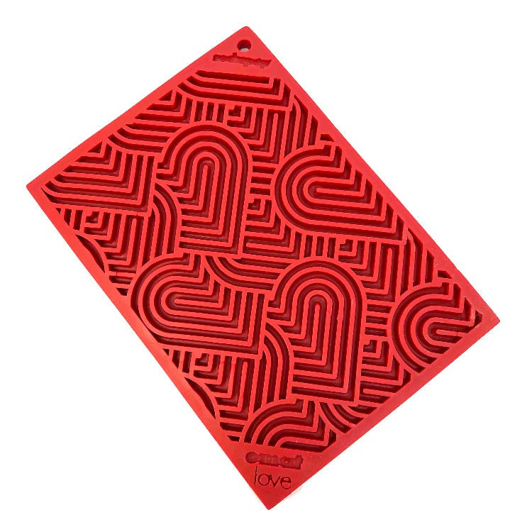 Love eMat - Enrichment Lick Mat for Dogs and Cats