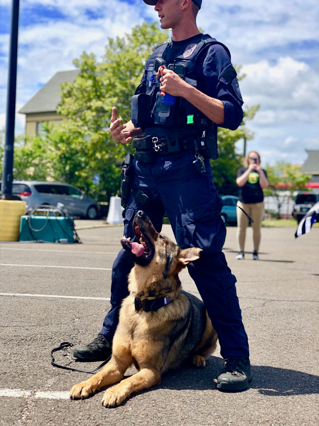 USA-K9 Magnum Grenade  Rubber Chew Toy