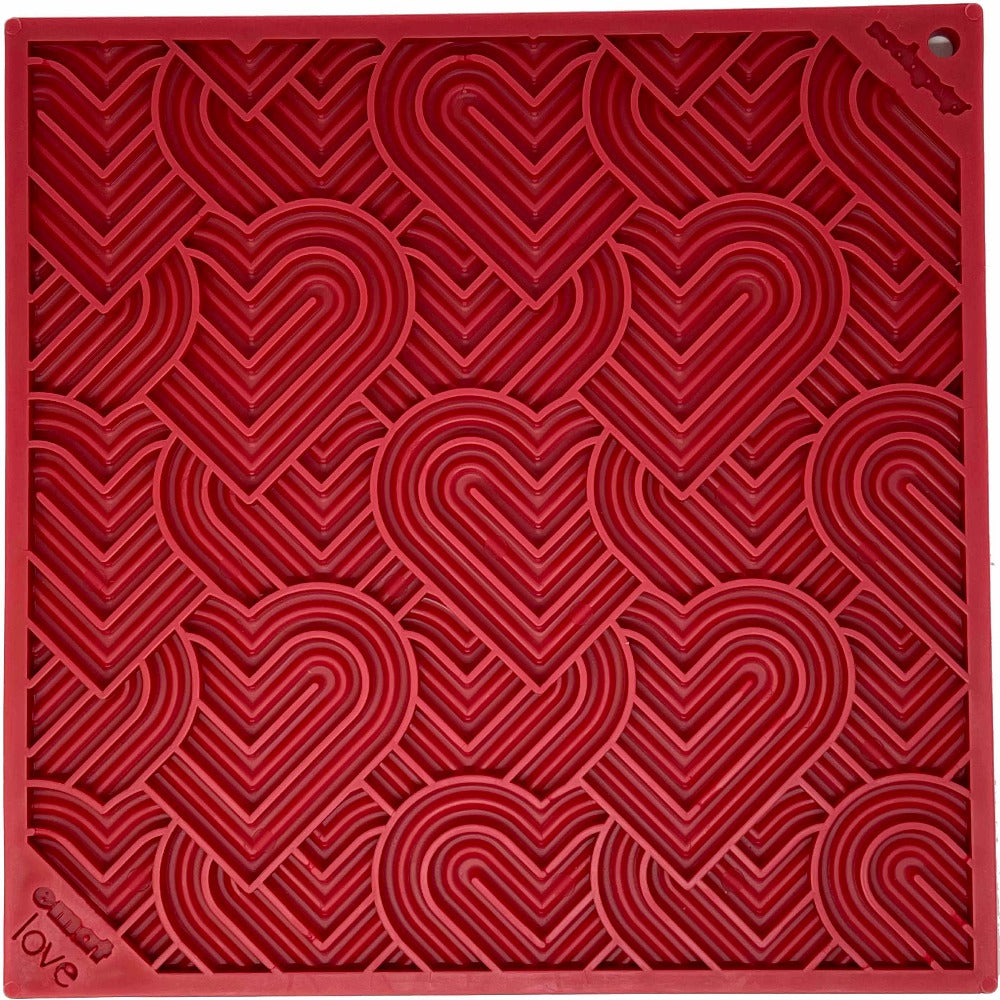 Love eMat - Enrichment Lick Mat for Dogs and Cats