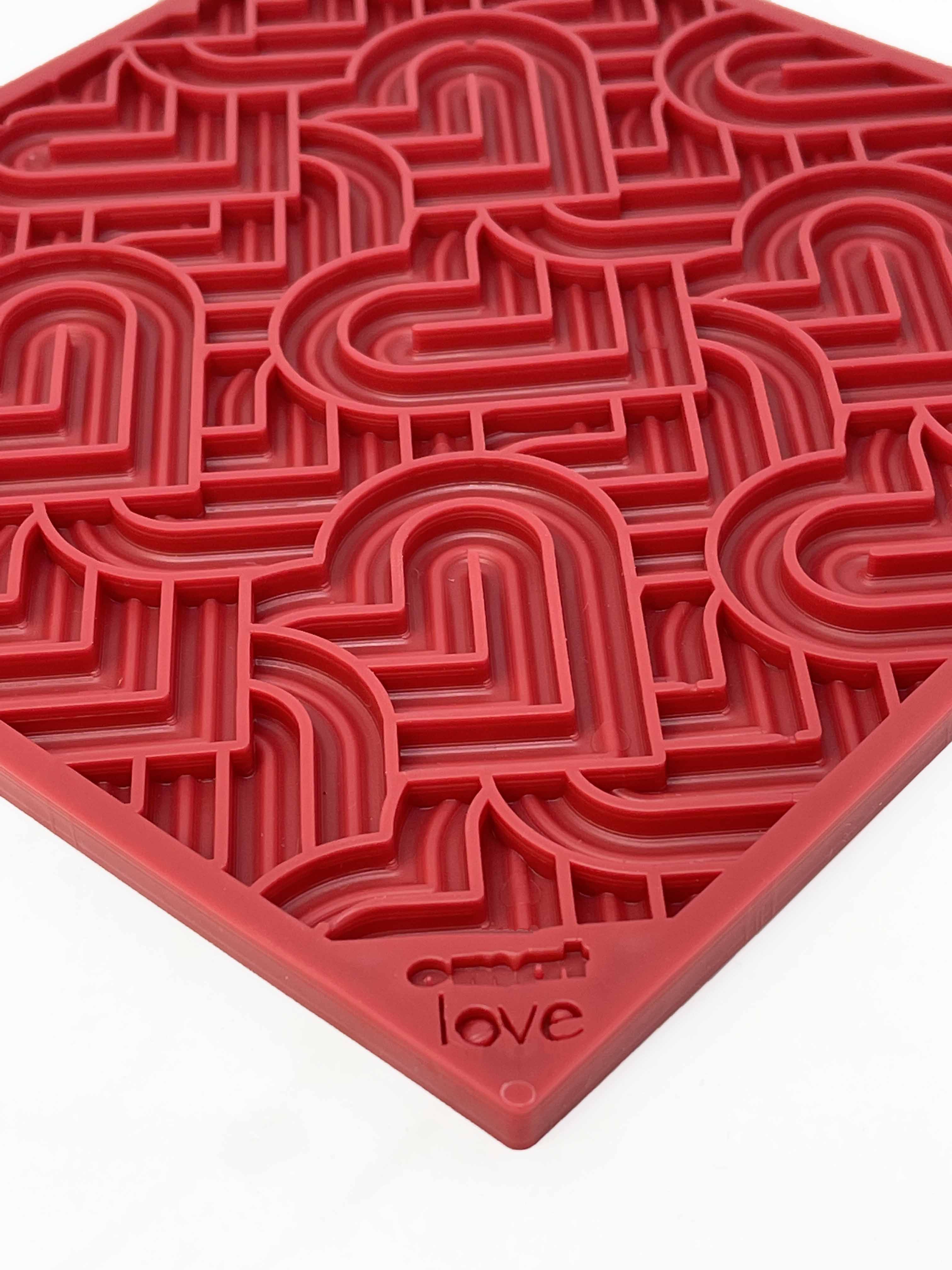 Love eMat - Enrichment Lick Mat for Dogs and Cats