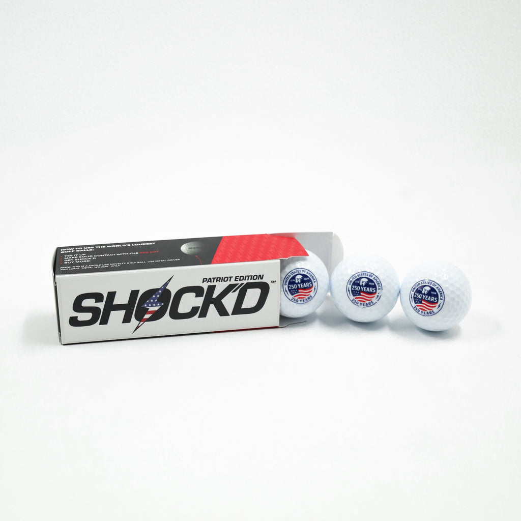 SHOCK'D Golf Balls