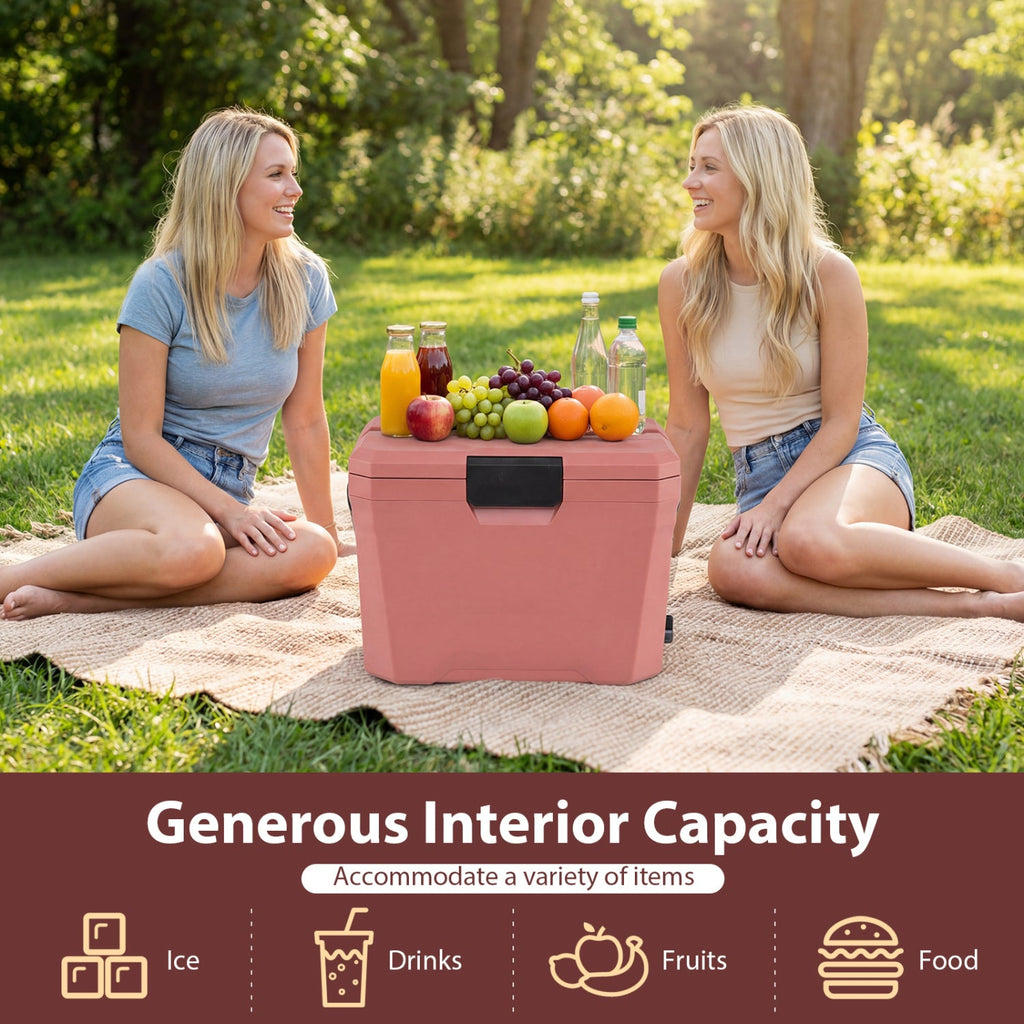 Insulated Portable Cooler Hard Shell Ice Chest