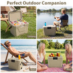 Insulated Portable Cooler Hard Shell Ice Chest