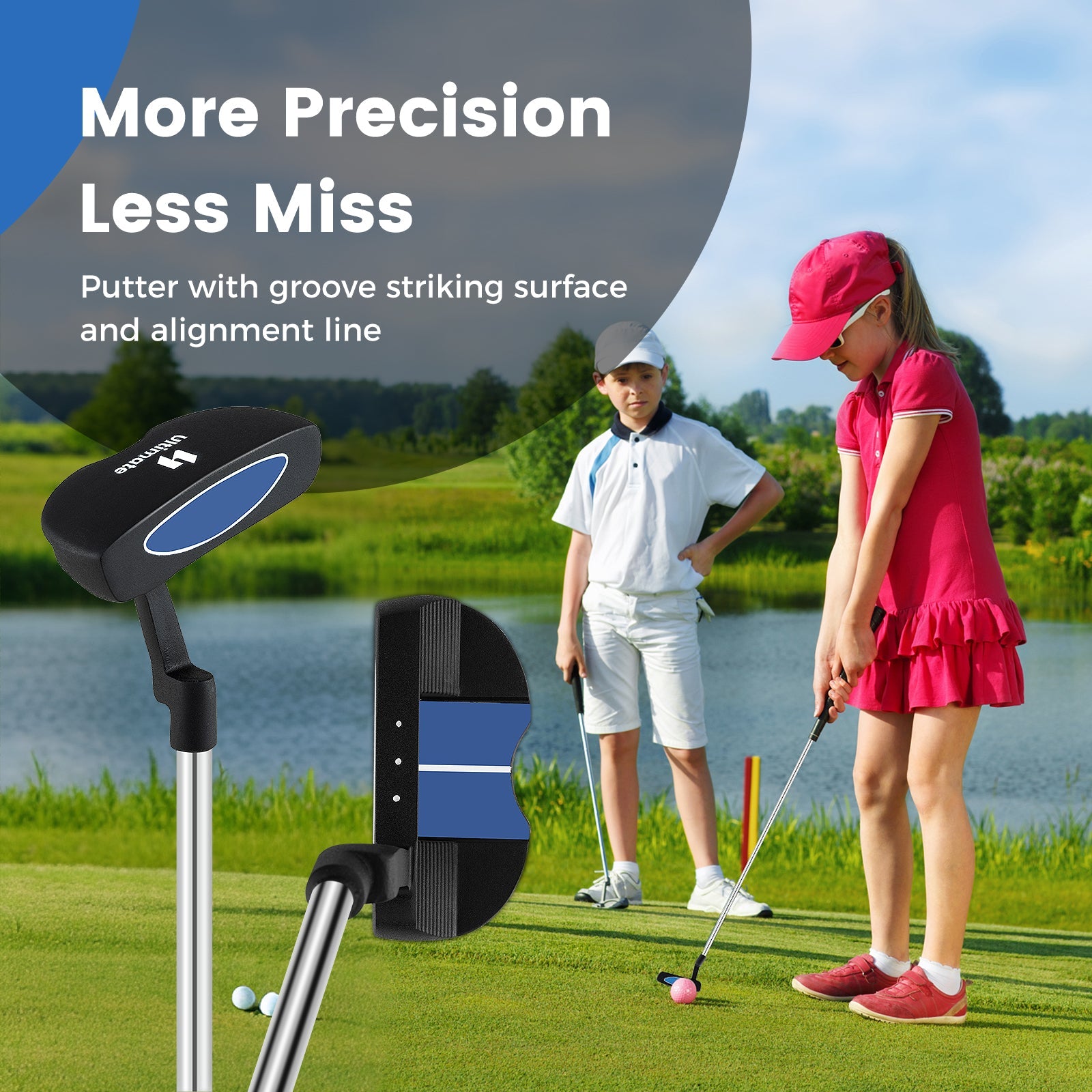 Junior Complete Golf Club Set For Age 8 to 10